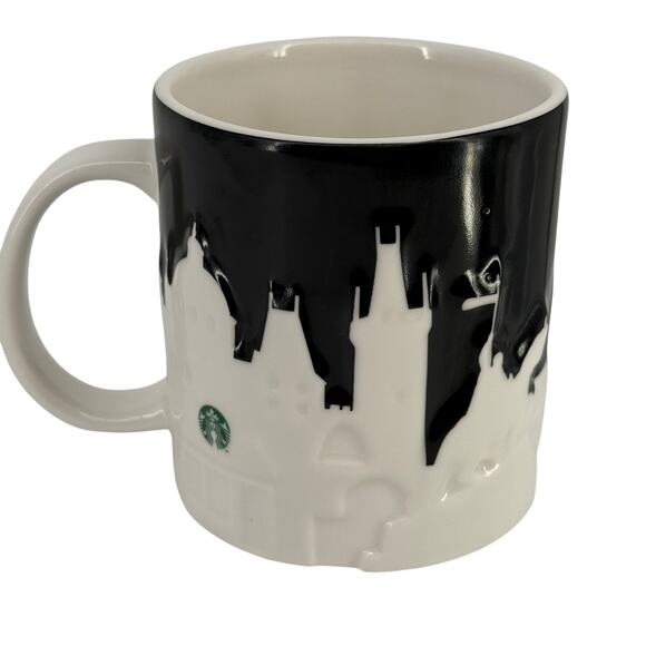 Starbucks Coffee 2011 Prague Czech Republic 3D Relief Mug 16oz Tea - Picture 5 of 8